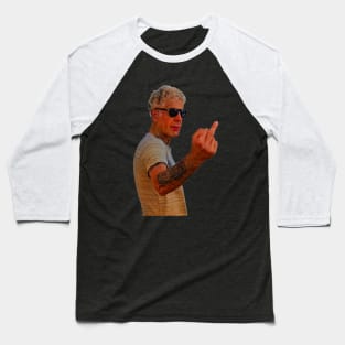 Classic Anthony Bourdain Baseball T-Shirt